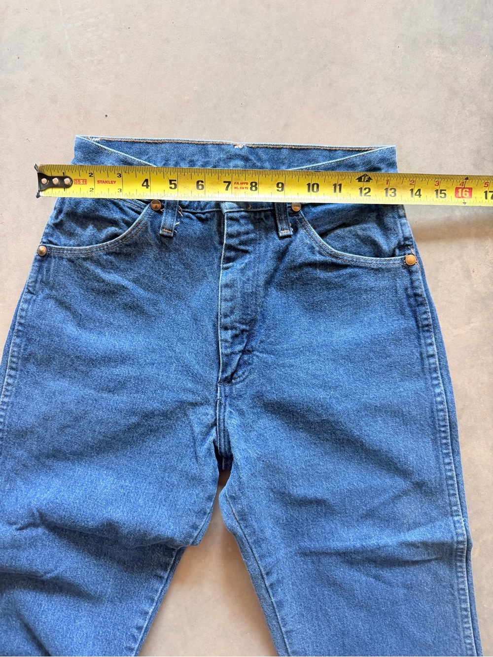Lot of 5 Vintage Retro Wrangler jeans - Picture 8 of 13